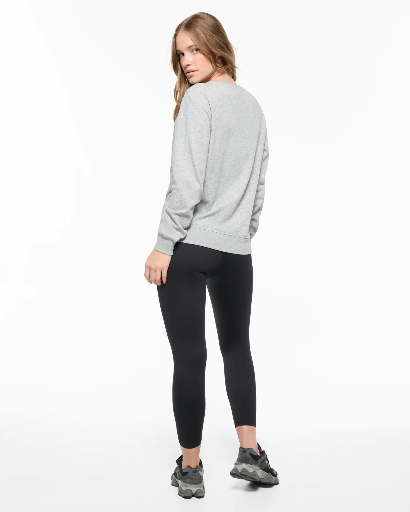 CLASSIC STACK SWEATER GREY - Image 4