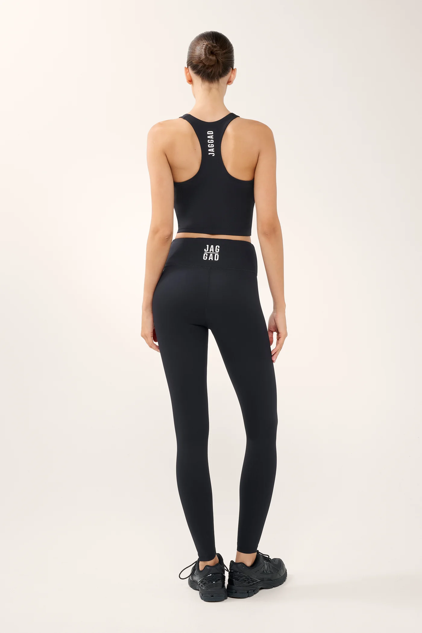 Essential Full Length High Waist Legging BLACK/WHITE - Image 8