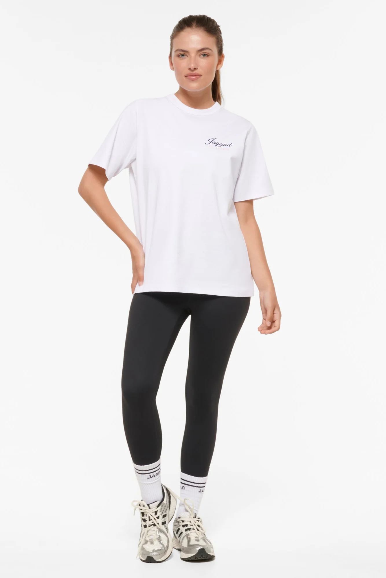 VALLEE BOXY DELUXE TEE WHITE - Image 4
